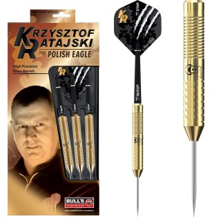 BULLS Krzysztof Ratajski Brass Gold Steel Dart