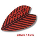 Dartfly Vortex, Form X (größere Form), rot