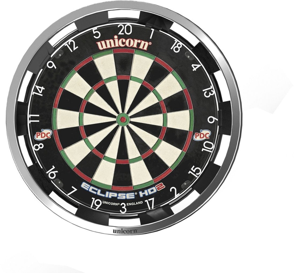 [79853] Unicorn "Solar Flare" LED Dartboard Beleuchtung mit integriertem Surround