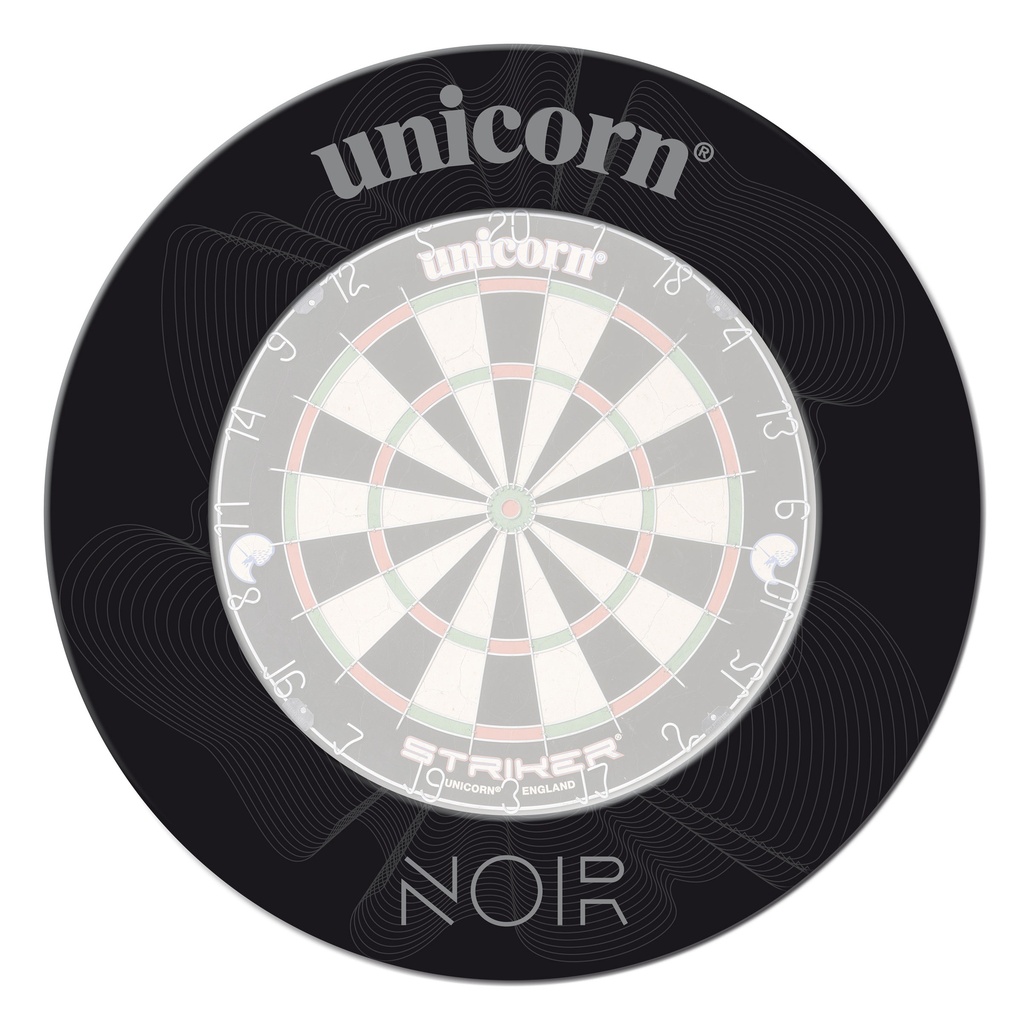 [79356] Unicorn Professional Dartboard Surround - Noir