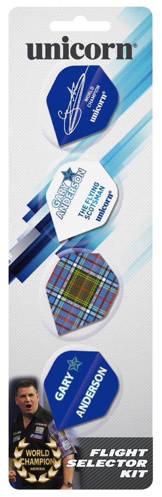 Unicorn Gary Anderson Mass Merchant Flight Sortiment