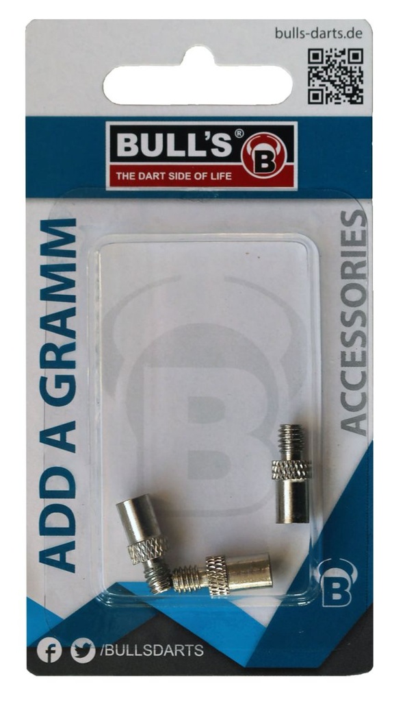 [57905] BULL'S Add-a-Gram Schraubgewichte 2 g 2BA