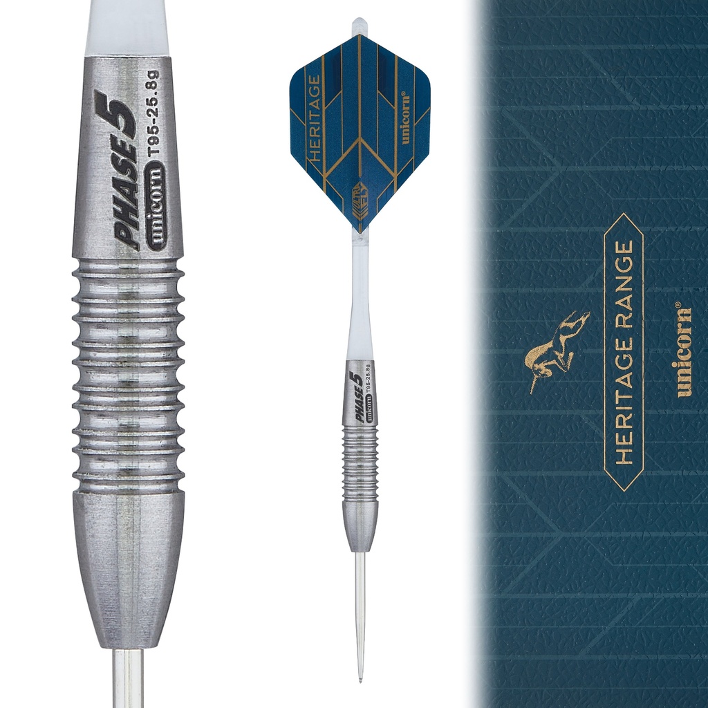 Unicorn Heritage Phase 5 Steel Darts