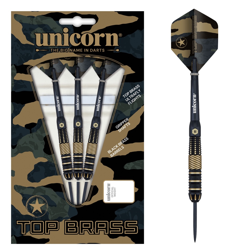 [28022] Unicorn Top Brass 2 Steel Darts