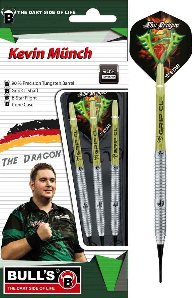 BULL'S Champions Kevin Münch Generation II Soft Dart