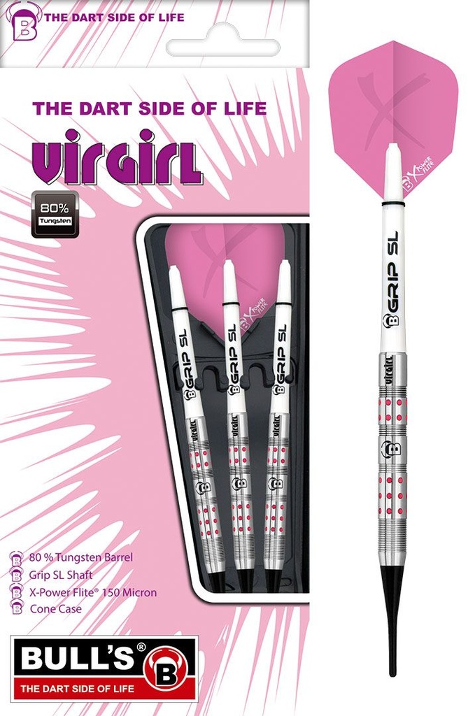 [18518] BULL'S Virgirl VR1 Soft Dart