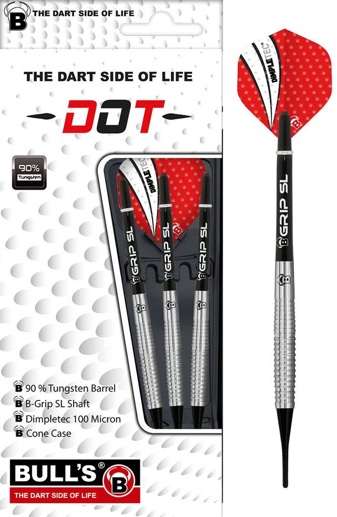 BULL'S Dot D1 90% Tungsten Soft Dart