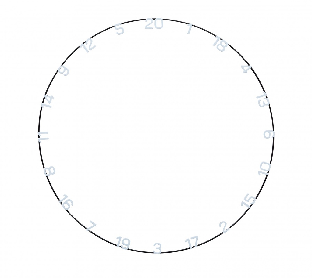 [07999] Unicorn Ultra-Vis Number Ring