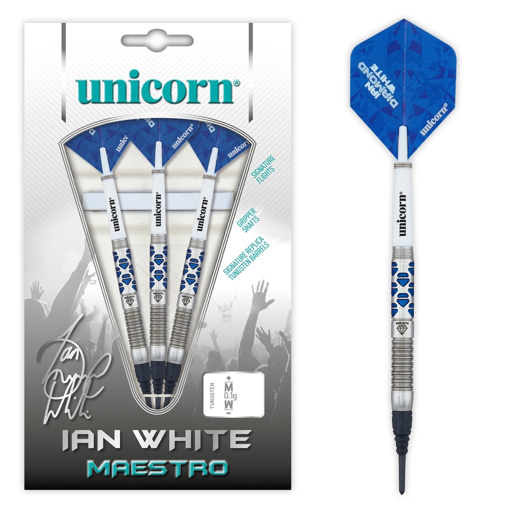 [04242] Unicorn Maestro Ian "Diamond" White Soft Darts
