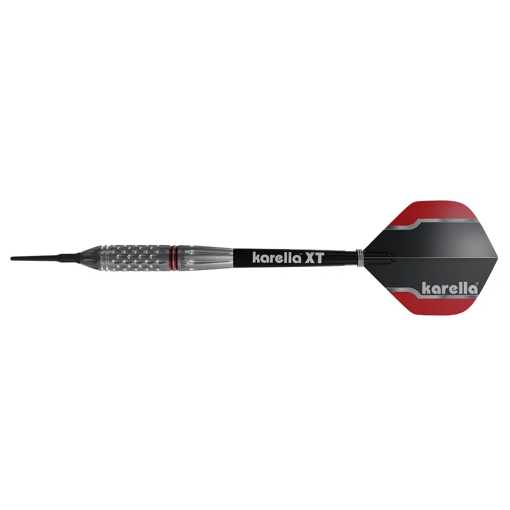 [830701] Softdart Karella Commander, silber, 90% Tungsten 19g/21g (19 g)