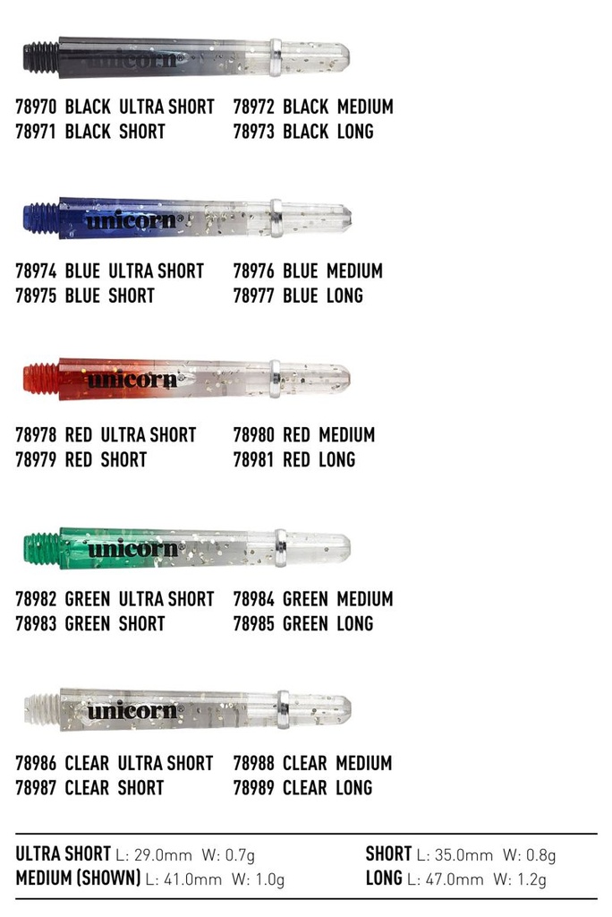 [78984] Unicorn Gripper 4 Elements Two Tone Shaft (m/green)