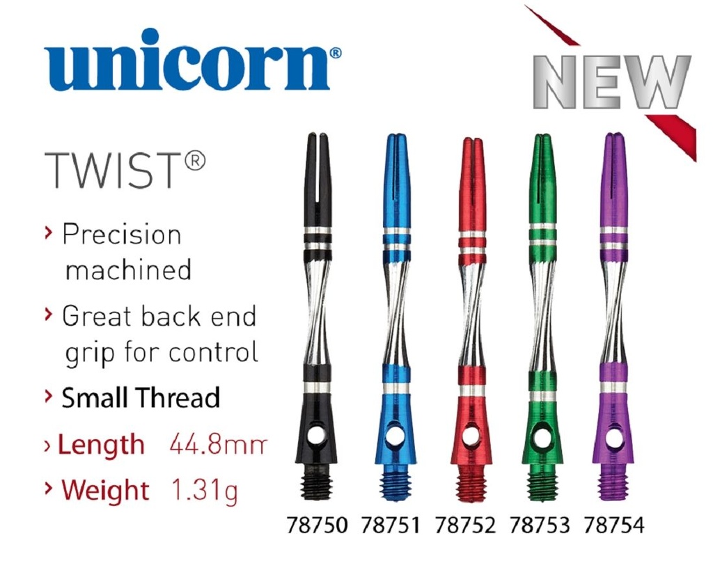 Unicorn Twist Aluminiumshaft