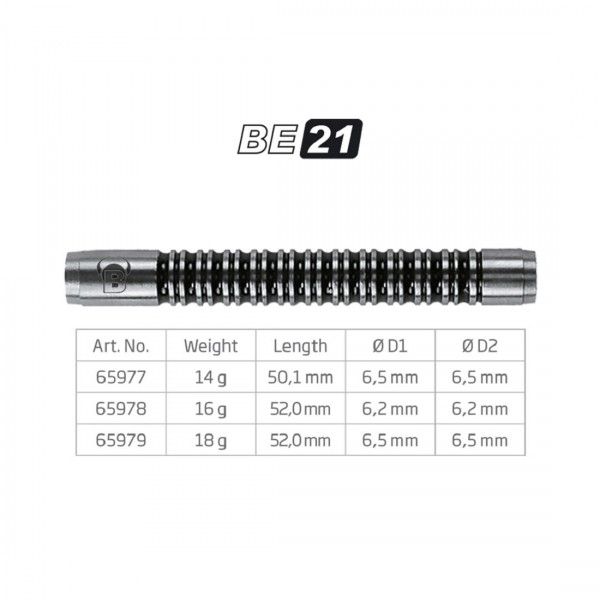 BULL'S BE-21 Soft Dart Barrel