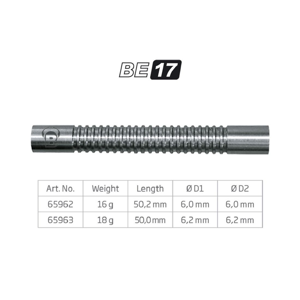 [b65962] BEAZD BE-17 Soft Dart Barrel (16 Gr.)