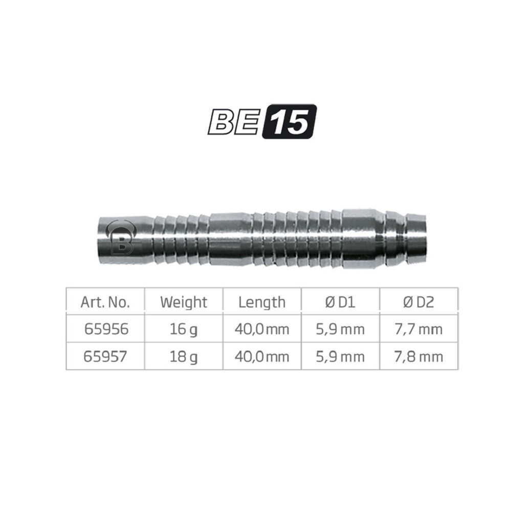 BULL'S BE-15 Soft Dart Barrel