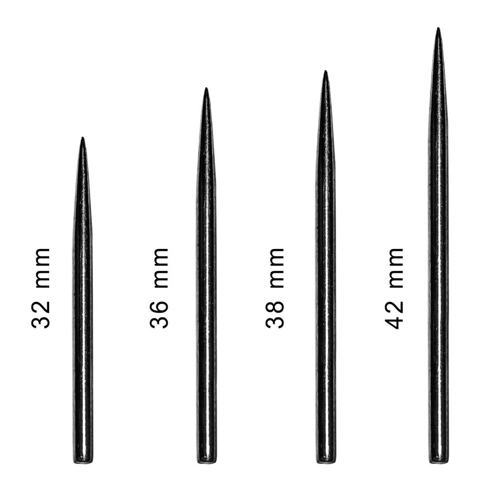 [b57704] BEAZD Dart Point Black (38 mm)