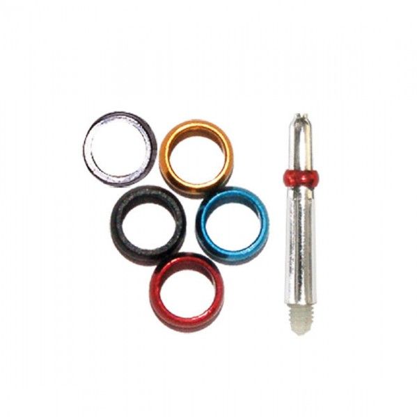 [56811] BULL'S Shaft Aluminiumring (schwarz)