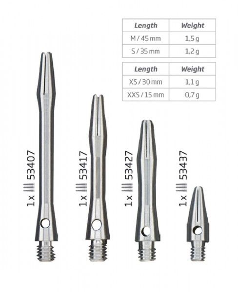 BULL'S Simplex Aluminium Shaft