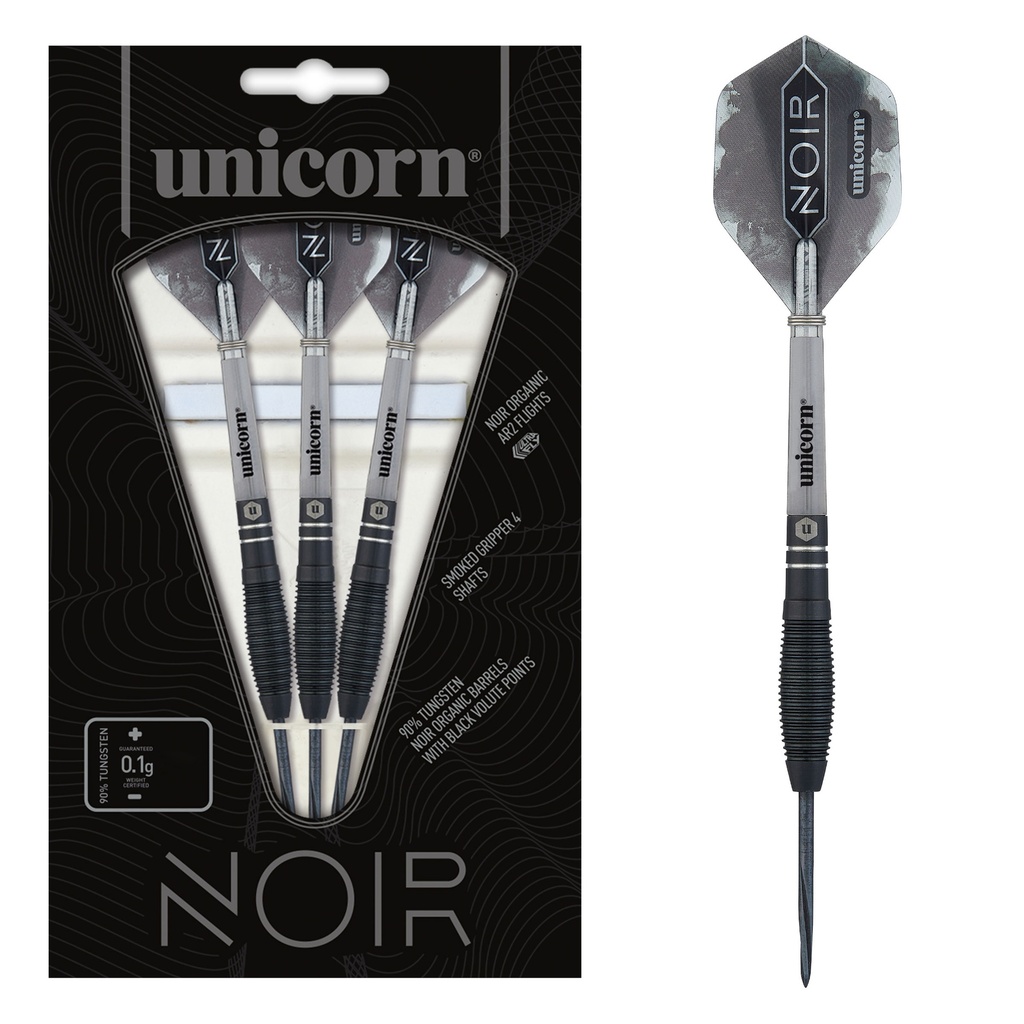 [27883] Unicorn Noir Style 1 Tungsten Steel Darts (25 Gr.)