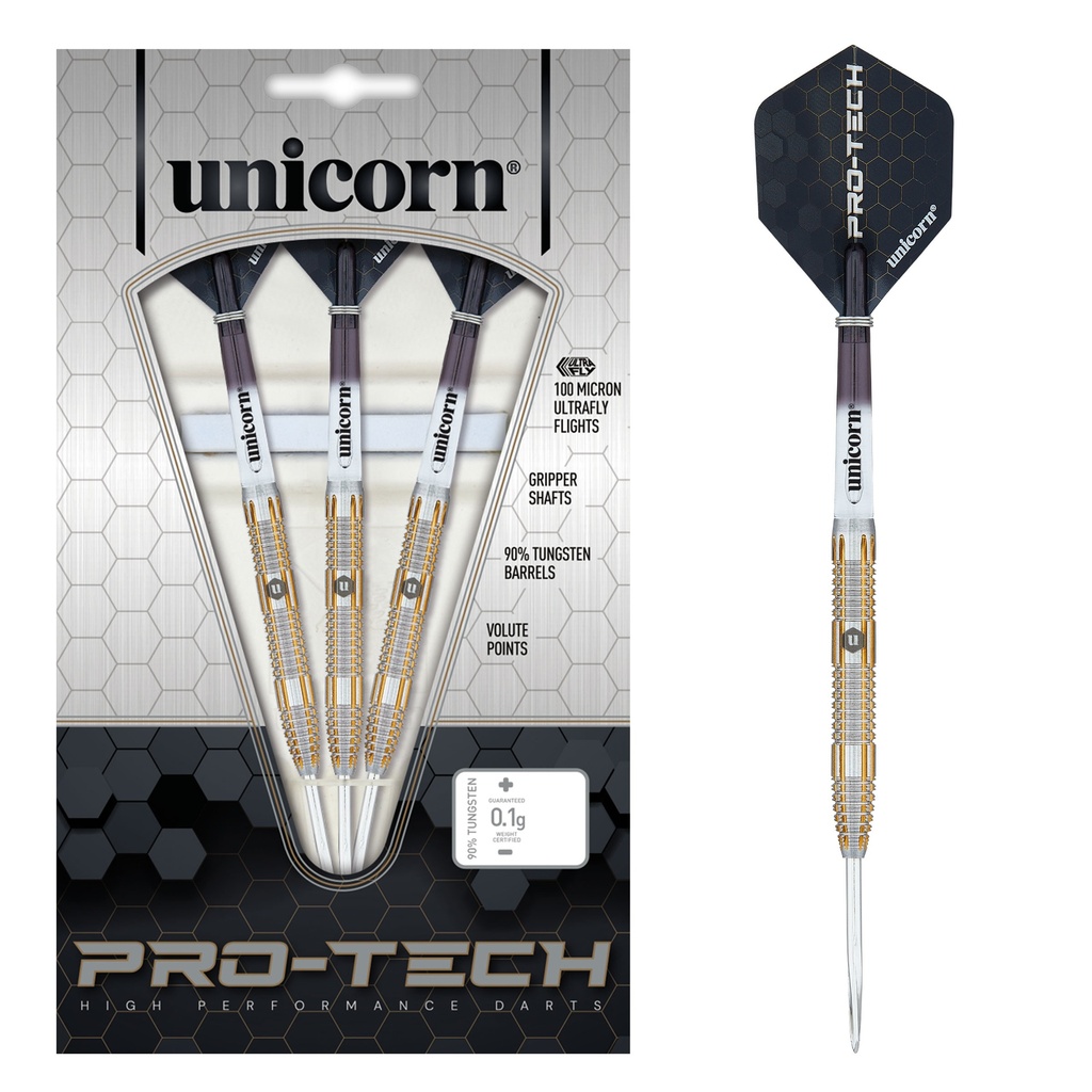 [27715] Unicorn Pro-Tech Style 4 Steel Darts (22 Gr.)