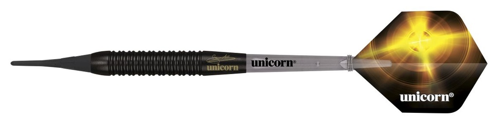 Unicorn Black Brass Gary Anderson Soft Darts