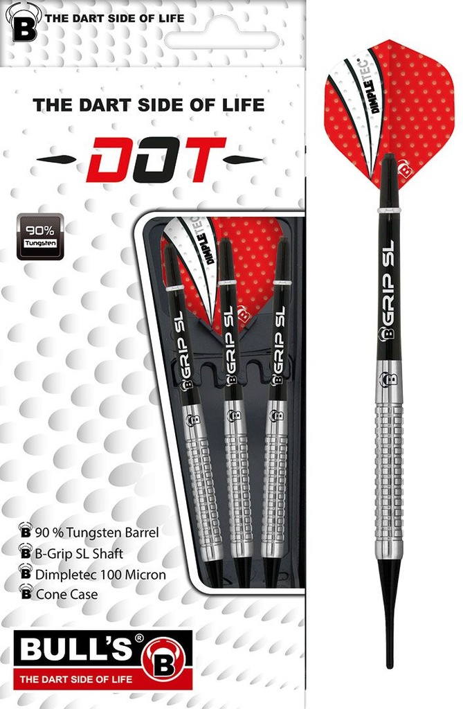 [18370] BULL'S Dot D5 90% Tungsten Soft Dart (20 Gr.)