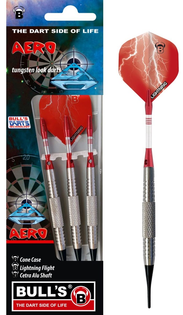 [17346] BULL'S Aero Soft Dart (16 Gr.)