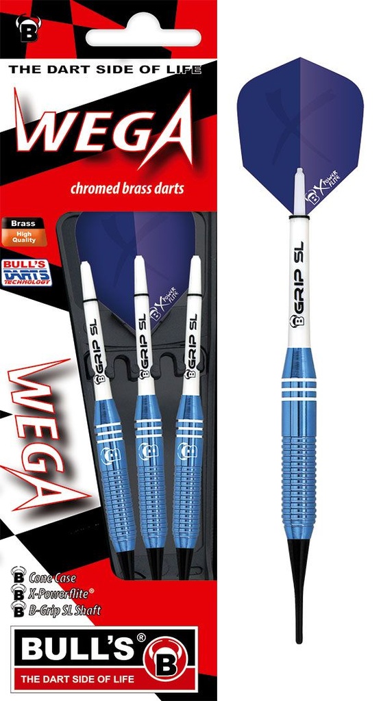 [17116] BULL'S Wega Soft Dart (16 Gr.)