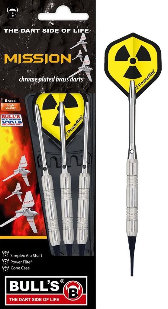 [16536] BULL'S Mission-D Soft Dart (16 Gr.)