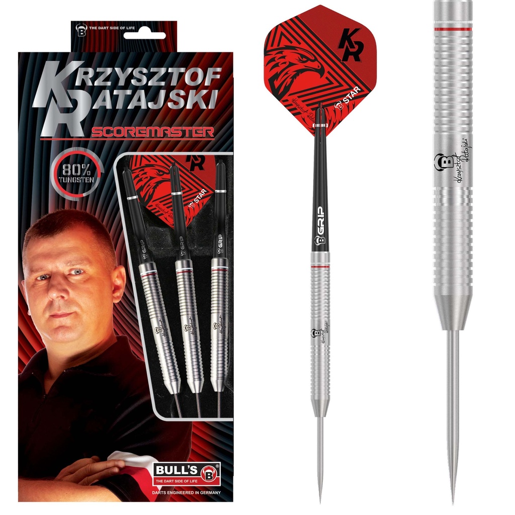 [b14712] BEAZD Krzysztof Ratajski Scoremaster Steeldart (22 Gr.)