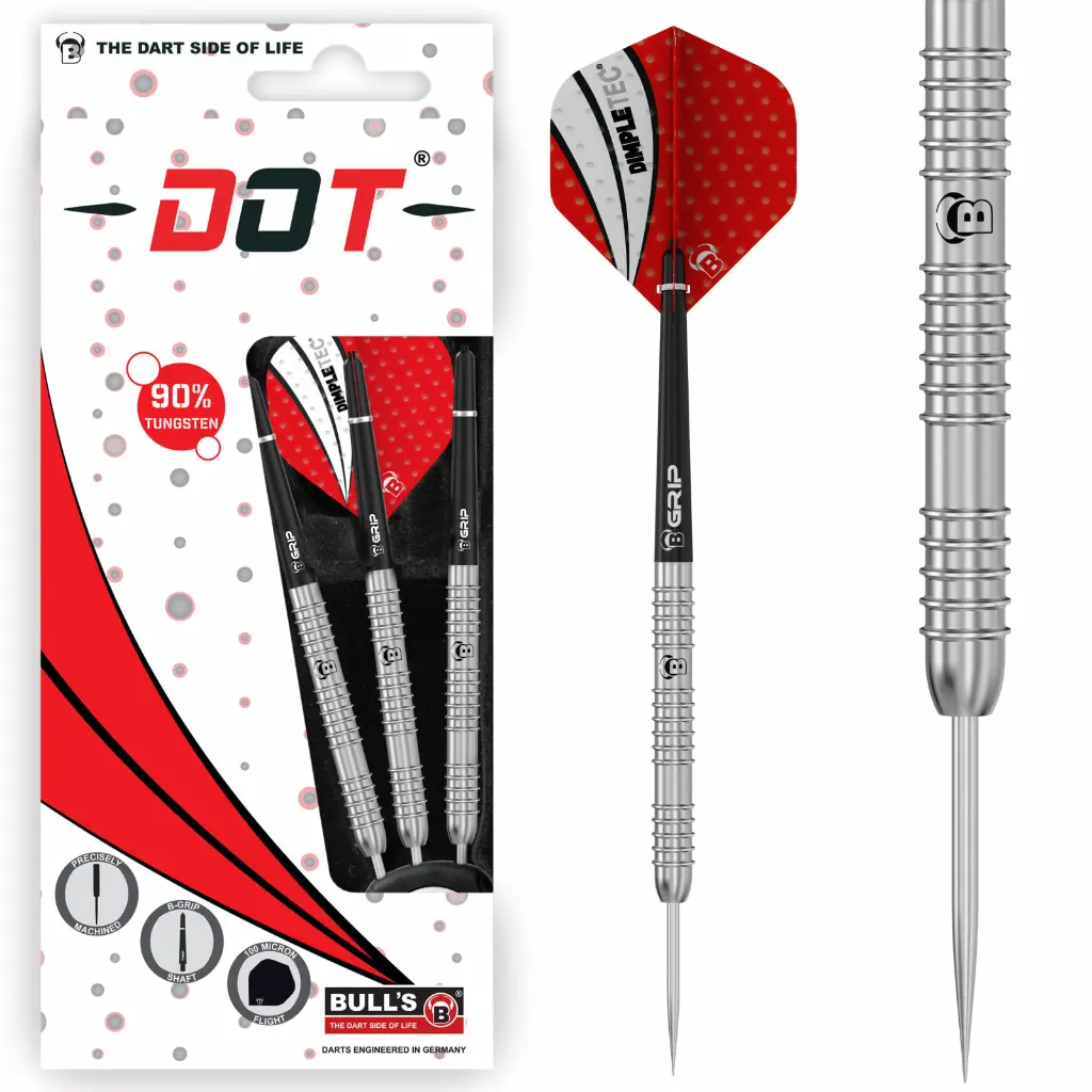 [b13265] BEAZD Dot D8 90% Tungsten Steel Dart (25 Gr.)