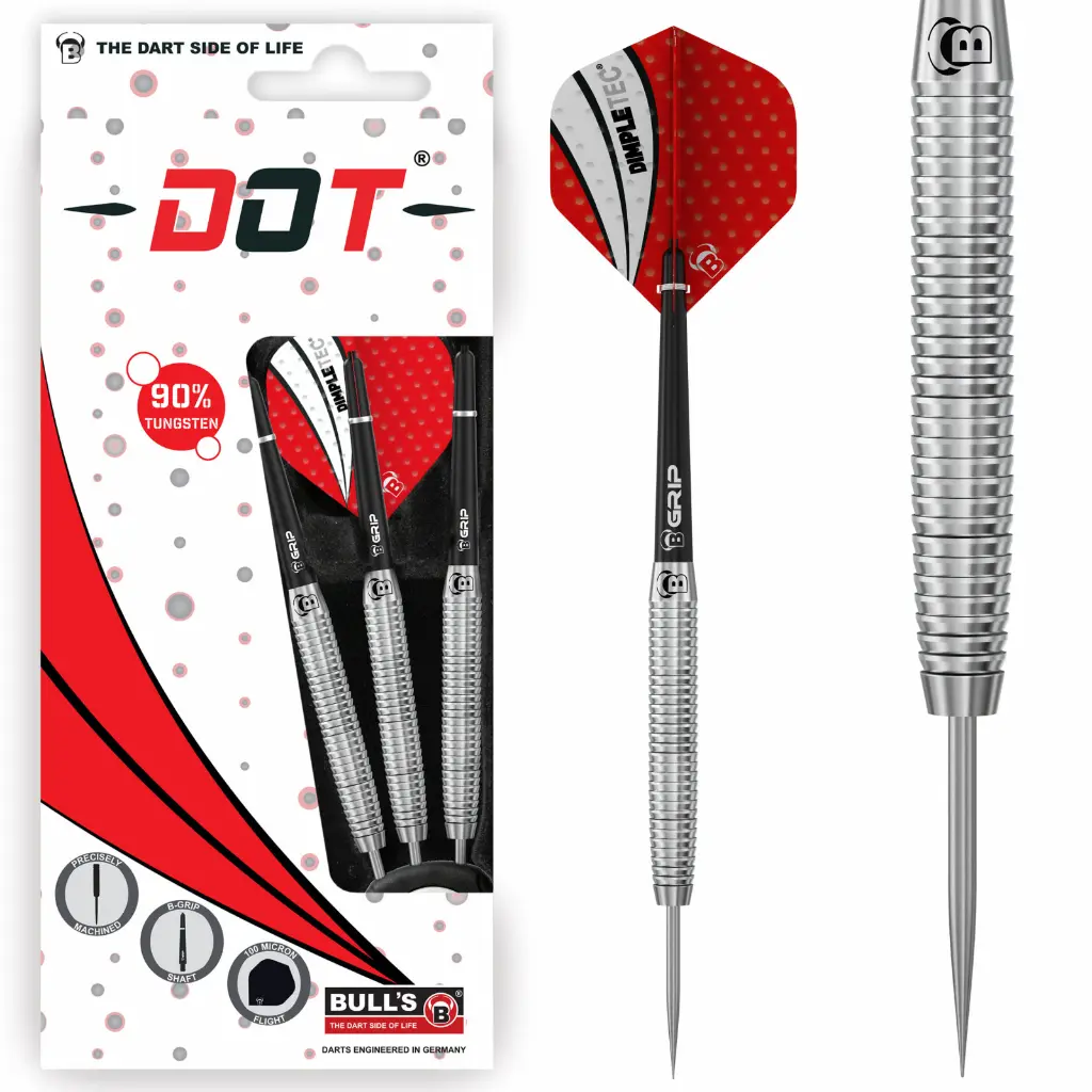 [b13255] BEAZD Dot D7 90% Tungsten Steel Dart (25 Gr.)