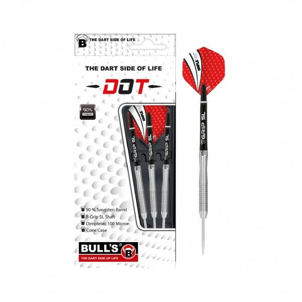 BULL'S Dot D2 90% Tungsten Steel Dart