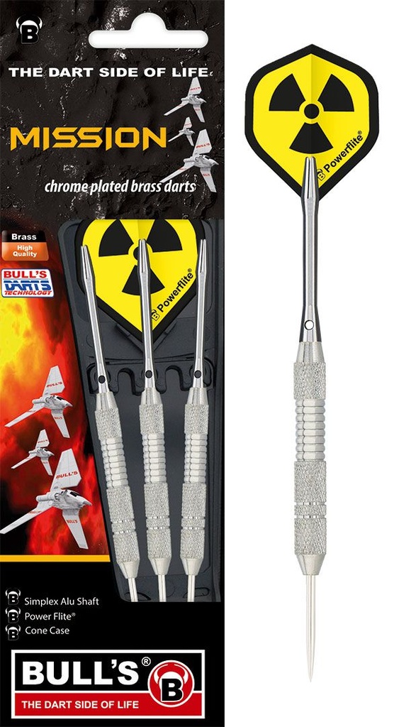 [12442] BULL'S Mission-D Steel Dart (22 Gr.)