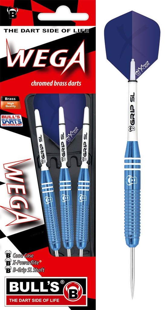 [12222] BULL'S Wega Steel Dart (22 Gr.)