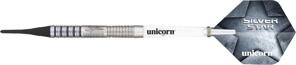 [04772] Unicorn Silver Star Gary Anderson Soft Darts (19 Gr.)