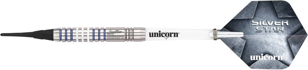 [04770] Unicorn Silver Star Gary Anderson Soft Darts (19 Gr.)
