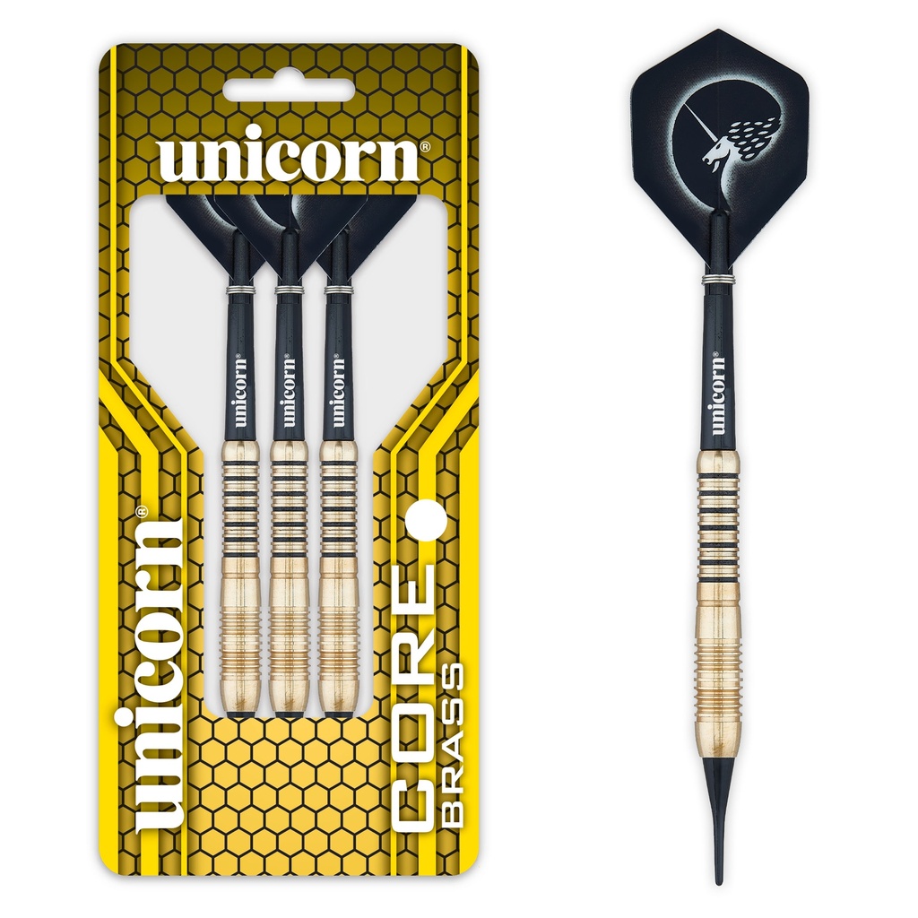 Unicorn Core Brass Soft Darts