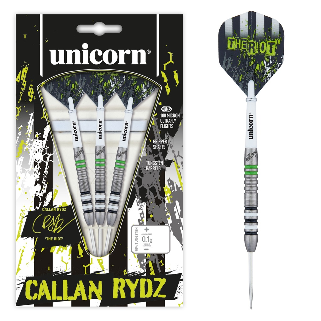 [02421] Unicorn Calan Rydz The Riot Steel Darts (21 Gr.)