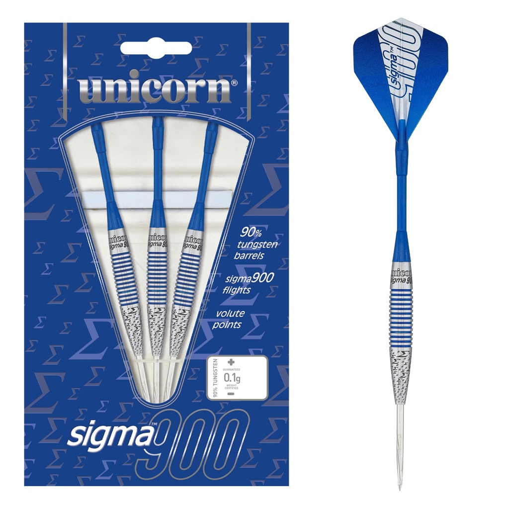 [02013] Unicorn - Sigma 900 Steel Darts (22 Gr.)