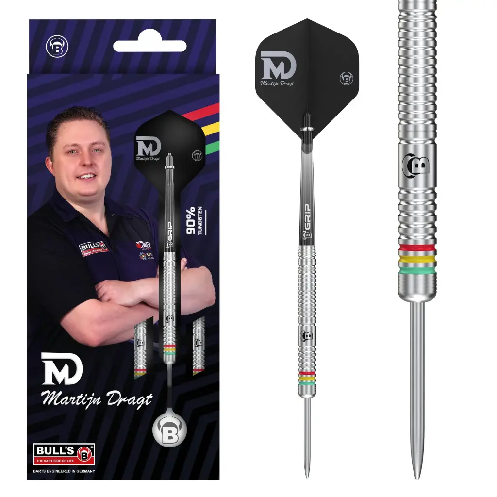 BULL'S Martijn Dragt Steel Dart 24 Gr.