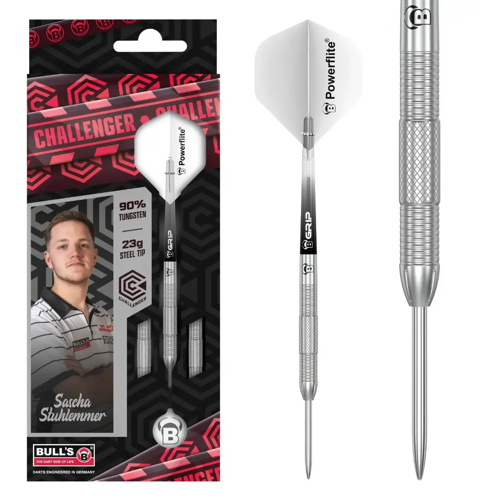 BULL'S Challenger Steel Dart S.Stuhlemmer 23 Gr.