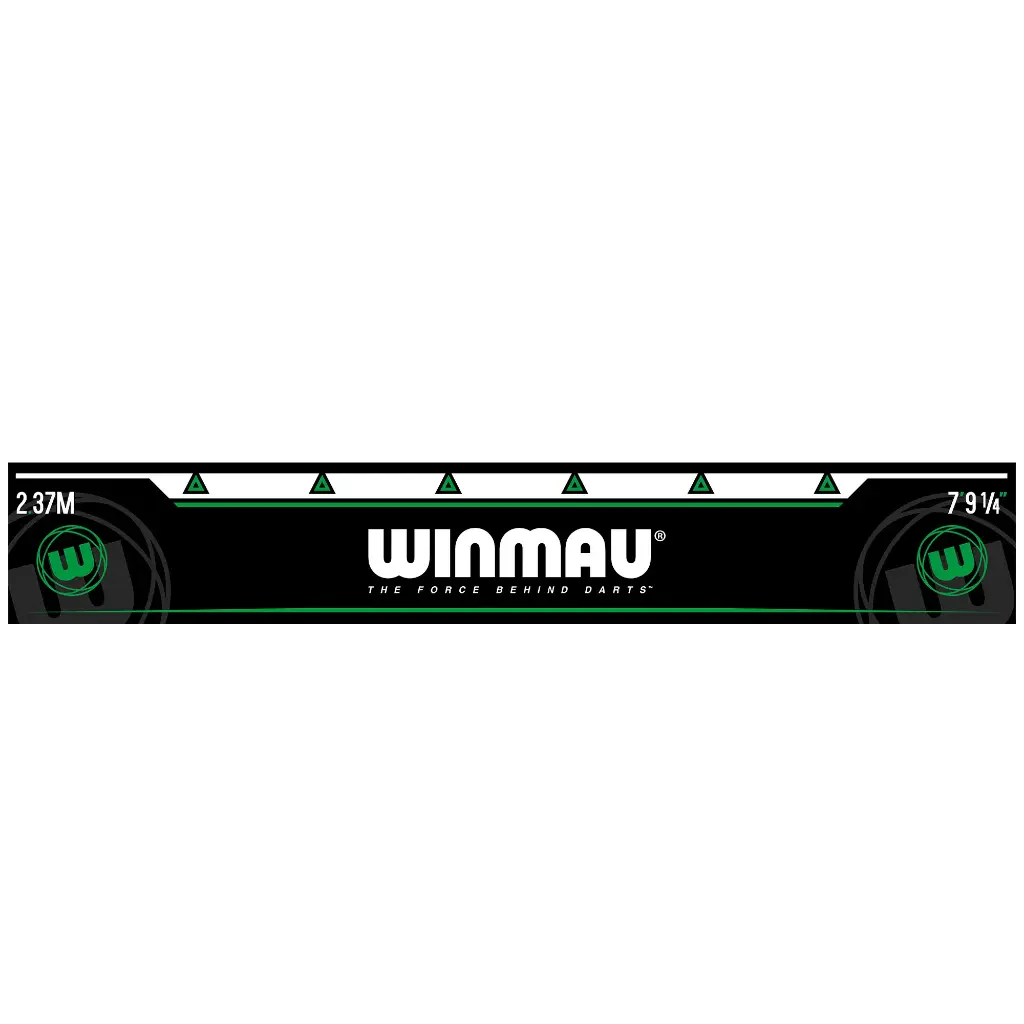 Abwurflinie Winmau 237 cm (Steel und Soft)