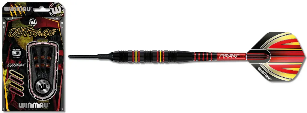 Winmau Softdart Outrage Brass 18g