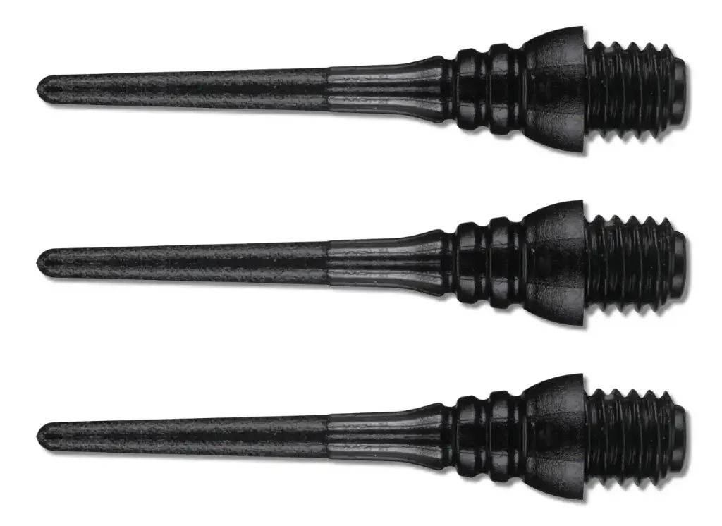 Softspitzen Winmau TRITON schwarz  2BA, 50 Stück