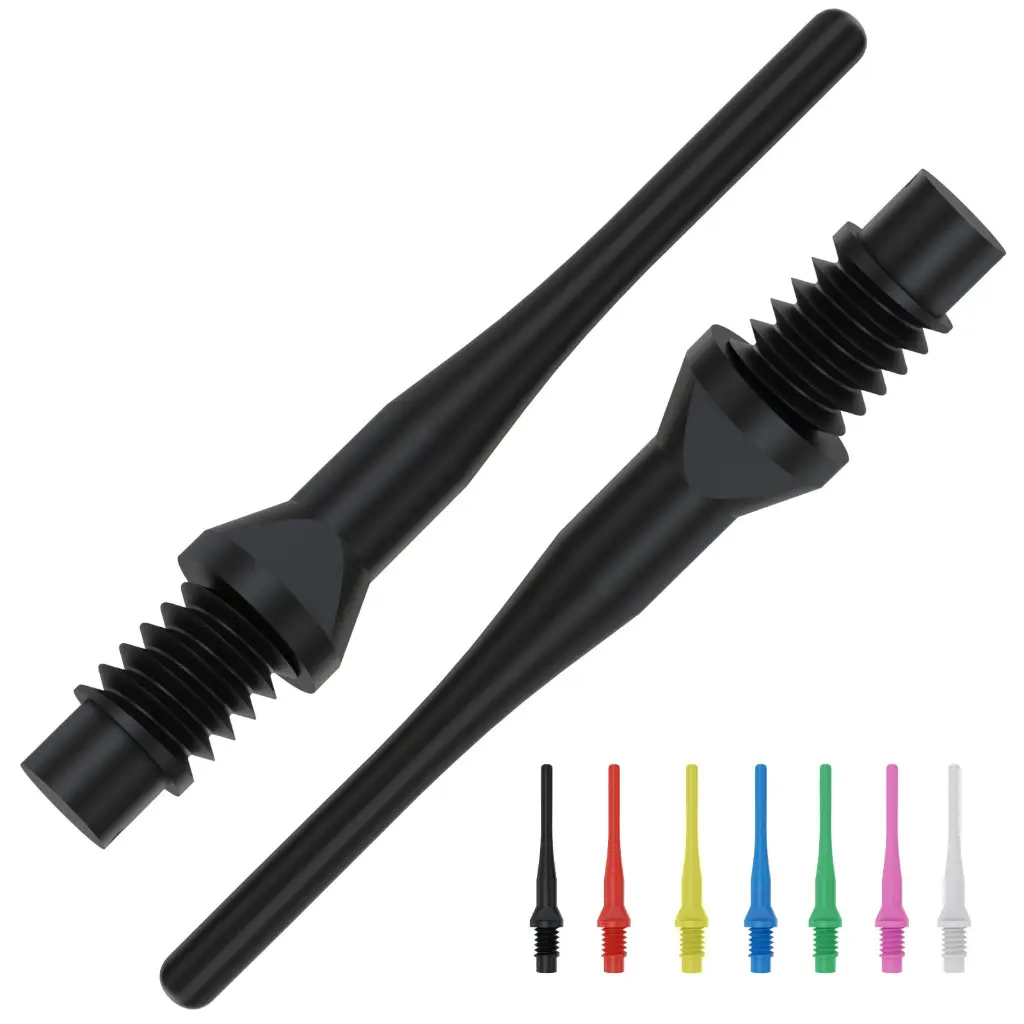 [62311] BULL'S Tufflex Soft Tips 6mm(2BA) (100/schw.)