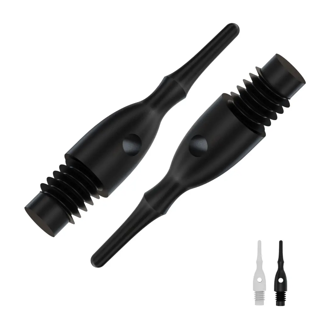 [61511] BULL'S Mega Point Tips Short 6mm(2BA) (100/schw.)