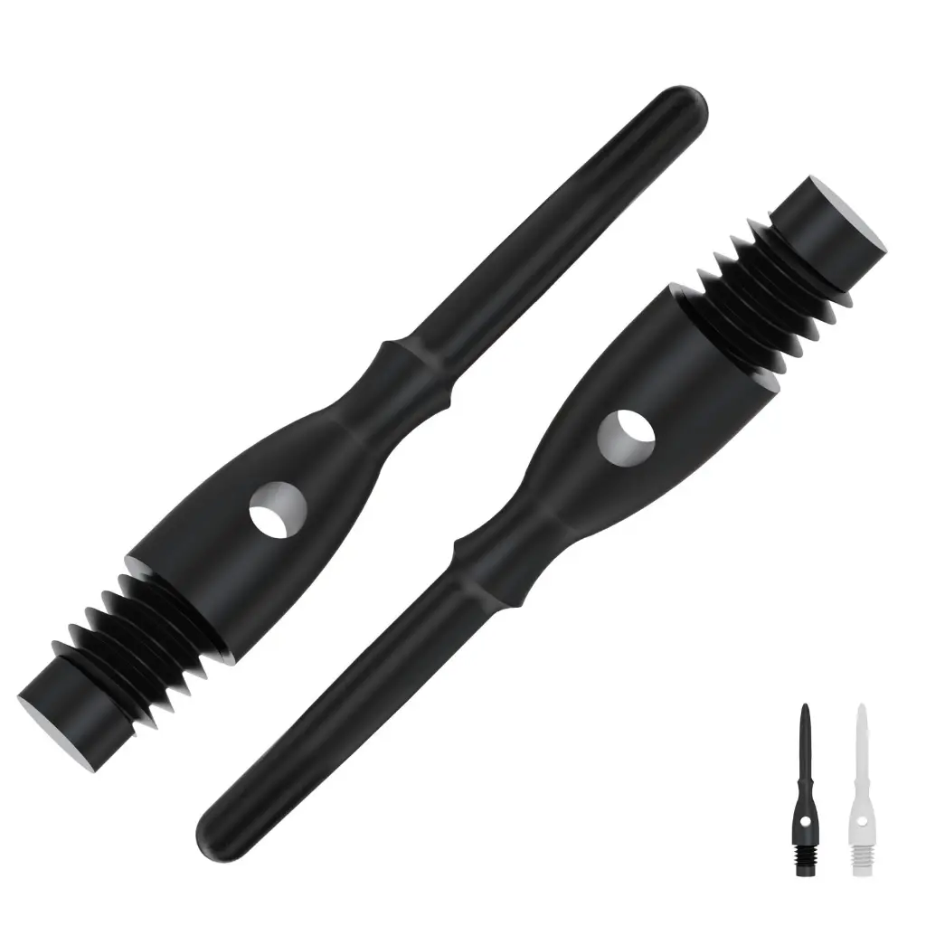 [61411] BULL'S Mega Point Tips Long 6mm(2BA) (100/schw.)