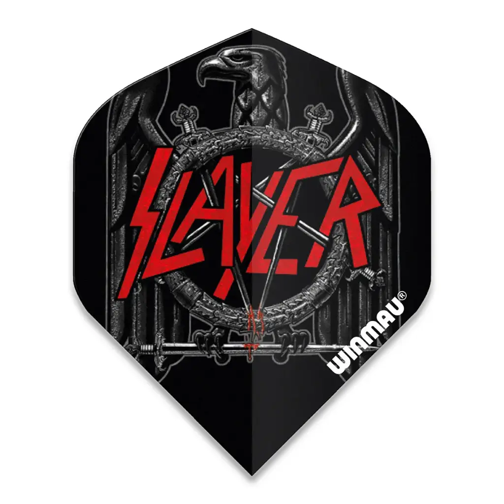 Flights Winmau Rock Legends Slayer Black Eagle