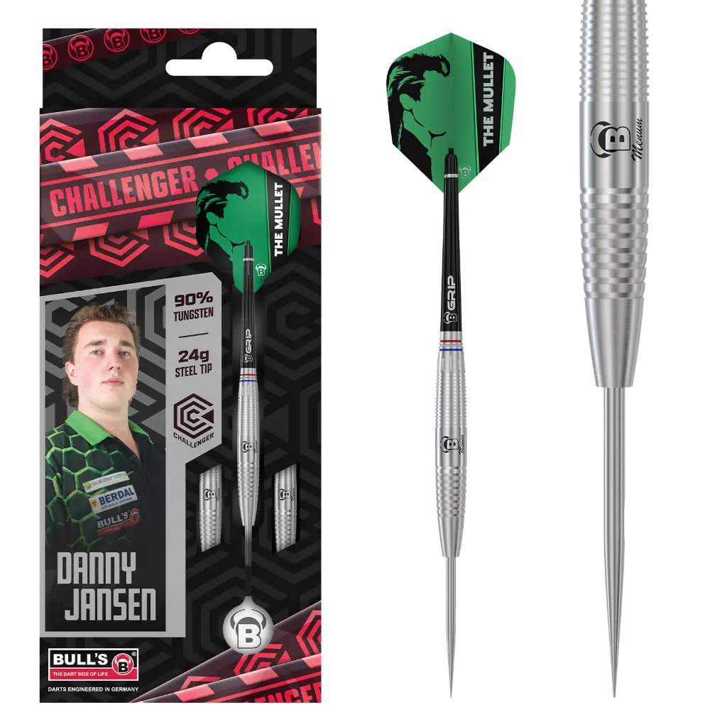 [14966] BULL'S Challenger Steeldart D.Jansen (26 Gr.)